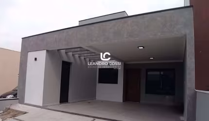 Casa com 3 dormitórios à venda, 105 m² por R$ 750.000,00 - Condomínio Village Moutonnée - Salto/SP