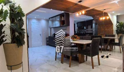 Triplex 150 metros da praia com 3 dormitórios à venda, 184 m² por R$ 1.250.000 - Vila Guilhermina - Praia Grande/SP