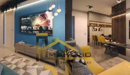 Apartamento com 1 quarto à venda na Avenida República Argentina, 3165, Portão, Curitiba, 55 m2 por R$ 360.000