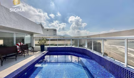 Cobertura com 6 dormitórios à venda, 450 m² por R$ 4.640.000,00 - Jardim Astúrias - Guarujá/SP