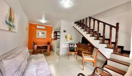 Village com 2 dormitórios à venda, 70 m² por R$ 350.000,00 - Jardim Astúrias - Guarujá/SP