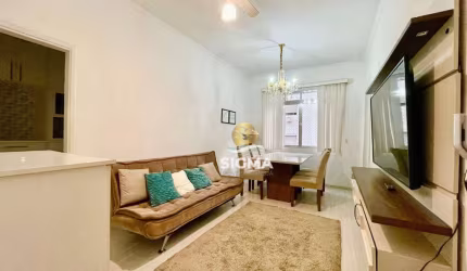 Apartamento com 2 quartos sendo 1 suíte à venda na Praia das Pitangueiras - Guarujá/SP.