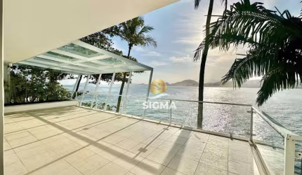 Apartamento com 3 dormitórios à venda, 270 m² por R$ 3.500.000,00 - Península - Guarujá/SP