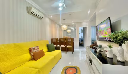 Apartamento com 2 dormitórios à venda, 65 m² por R$ 445.000,00 - Pitangueiras - Guarujá/SP