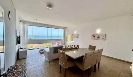 FRENTE MAR - Apartamento com 4 quartos sendo 1 suíte à venda, 150 m² por R$ 700.000 - Pitangueiras - Guarujá/SP.