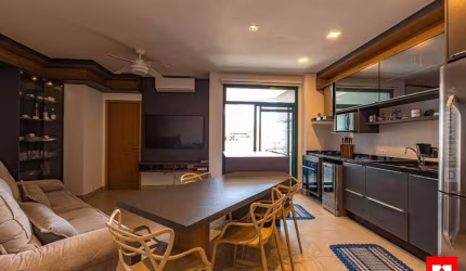 Apartamento à venda no Condomínio Reserva DNA em Ubatuba com 1 quarto (1 suíte) e 1 vaga de garagem