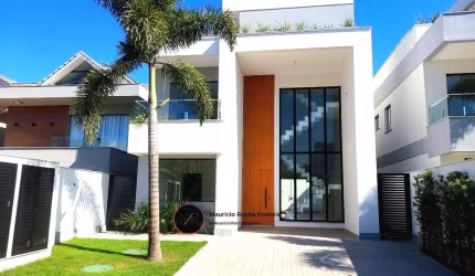 Imperdível! Casa de luxo em condomínio no Recreio dos Bandeirantes, Rio de Janeiro - 5 quartos, 4 suítes, 2 salas, 2 banheiros, 4 vagas de garagem, 391,52 m².