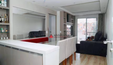 Apartamento com 2 dormitórios à venda, 56 m² por R$ 430.000,00 - Vila Campestre - São Bernardo do Campo/SP