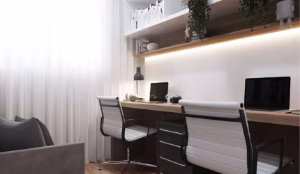 Apartamento com 2 quartos à venda na Rua Aluízio Finzetto, 3511, Prado Velho, Curitiba, 46 m2 por R$ 381.200