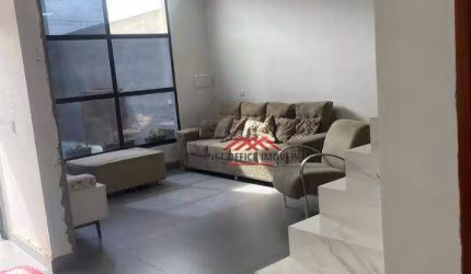 Sobrado com 3 dormitórios à venda, 132 m² por R$ 740.000 - Set Ville - São José dos Campos/SP