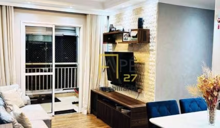 Apartamento com 2 dormitórios à venda, 62 m² por R$ 580.000,00 - Vila Augusta - Guarulhos/SP