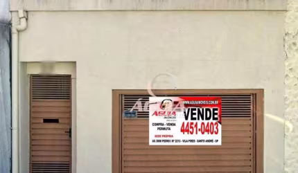 Casa com 2 dormitórios à venda, 122 m² por R$ 399.000,00 - Campestre - Santo André/SP