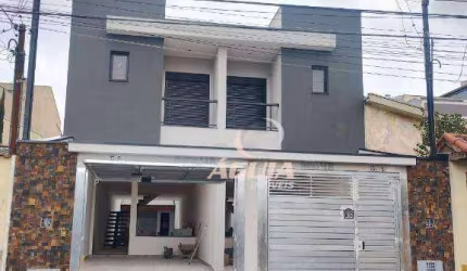 Sobrado com 3 dormitórios à venda, 145 m² por R$ 890.000,00 - Vila Metalúrgica - Santo André/SP