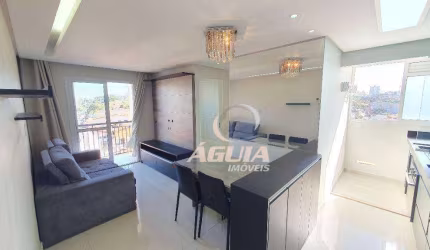 Apartamento com 2 dormitórios à venda, 46 m² por R$ 360.000,00 - Parque Jaçatuba - Santo André/SP