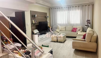 Sobrado com 3 dormitórios à venda, 167 m² por R$ 780.000,00 - Parque Oratório - Santo André/SP