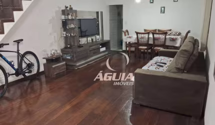 Sobrado com 3 dormitórios à venda, 177 m² por R$ 580.000,00 - Jardim Santo Antônio - Santo André/SP