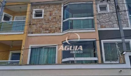 Sobrado com 3 dormitórios à venda, 147 m² por R$ 870.000,00 - Vila Camilópolis - Santo André/SP