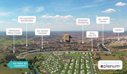 Terreno à venda, 243 m² por R$ 290.000 - Complexo Eplenum - São José do Rio Preto/SP