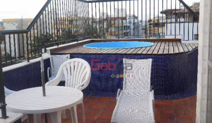 Cobertura com 4 dormitórios à venda, 140 m² por R$ 800.000,00 - Braga - Cabo Frio/RJ