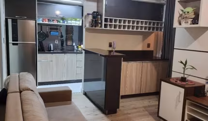Apartamento à venda  com 1 quarto