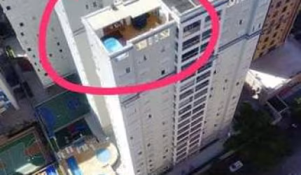 Cobertura para Locação em São José dos Campos, Parque Residencial Aquarius, 5 dormitórios, 2 suítes, 7 banheiros, 5 vagas