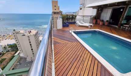 Cobertura com 3 dormitórios à venda, 300 m² - Pitangueiras - Guarujá/SP