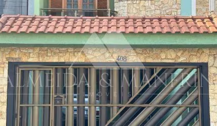 Encantador Sobrado com 195m² à venda Vila Camilópolis - Santo André, SP
