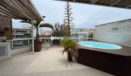 Cobertura para venda com 3 quartos em Recreio dos Bandeirantes com 200m²