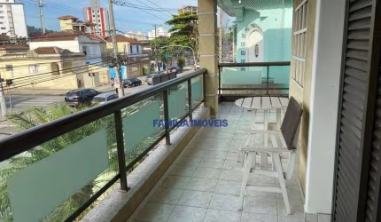 Casa com 4 quartos à venda na Rua Doutor Carvalho de Mendonça, --, Campo Grande, Santos por R$ 3.000.000