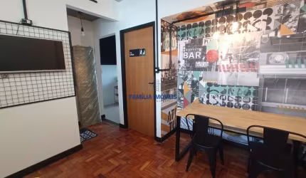 Apartamento com 1 quarto para alugar na Avenida Coronel Joaquim Montenegro, --, Ponta da Praia, Santos por R$ 3.000