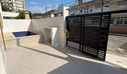 Casa Sobrado, 03 Quartos sendo 01 suíte  – Bairro Vila Belmiro – Santos