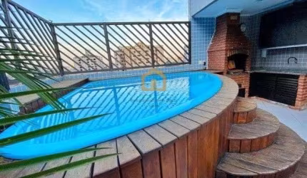 Cobertura com 3 dormitórios à venda, 204 m² Marapé - Santos/SP