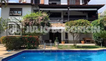 Casa em condomínio fechado com 5 quartos à venda na Rua José Carlos Pace, Jacarepaguá, Rio de Janeiro, 551 m2 por R$ 1.900.000