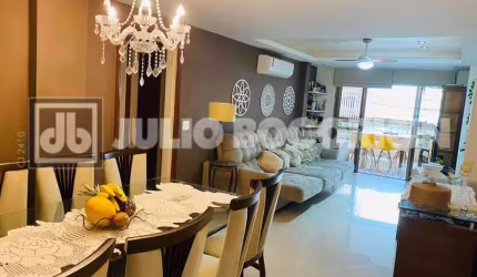 Apartamento com 3 quartos à venda na Rua Demosthenes Madureira de Pinho, Recreio dos Bandeirantes, Rio de Janeiro, 144 m2 por R$ 1.190.000