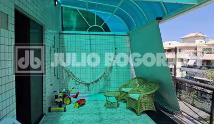 Cobertura com 4 quartos à venda na Rua Luiz Iglesias, Recreio dos Bandeirantes, Rio de Janeiro, 333 m2 por R$ 1.250.000