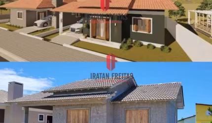 Casa com 2 dormitórios à venda, 80 m² por R$ 275.000,00 - Balneário Rondinha  - Arroio do Sal/RS
