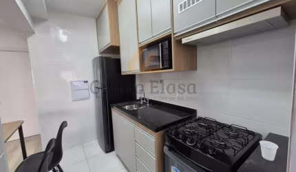 Apartamento 50m² 1 Suíte - Mobiliado - 1 Vaga - Air Brooklin  Ao lado do metrô Brooklin
