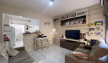 Apartamento no Residencial Arco Verde semimobiliado com 03 dormitórios, sala, 01