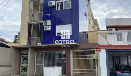 Apartamento para venda semimobiliado com 2 dormitórios 1 sendo suíte, no Bairro