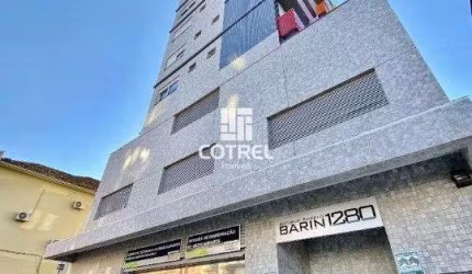 Apartamento semimobiliado para venda com 1 dormitório e 1 vaga de garagem situad