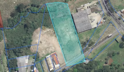 Terreno à venda na Rua Valdomiro Rodrigues, 120, Tatuquara, Curitiba, 5100 m2 por R$ 3.600.000