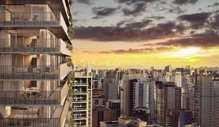 Ibaté Moema Rua Diogo Jácome x Av Sabiá. Cobertura duplex em Moema, 940 m², 4 suítes, 7 vagas e lazer. IBATÉ Moema - Cáucaso Construtora com projeto de arquitetura por Studio Arthur Casas. Pronta para