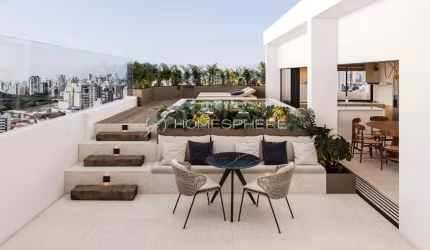 Condomínio Taormina Jardins Rua Caçapava, 83. Cobertura à venda Jardim América, 377 m²,reformada, piscina e área gourmet, 3 suítes com possibilidade de 4 suítes, reformada, piscina e área gourmet, 5 v