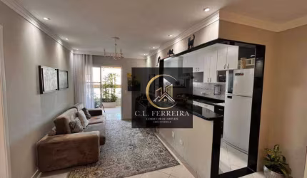Apartamento com 1 dormitório à venda, 61 m² por R$ 375.000,00 - Aviação - Praia Grande/SP