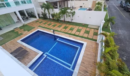 Excelente casa em Guarajuba para venda, 400m2 de área privativa,  4 suítes, sendo três com closets, split's, armários,  porteira fechada, Cond. Paraí