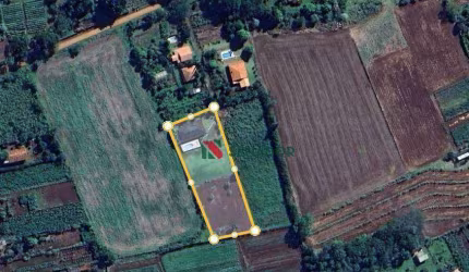 Chácara com 350m²  2 dormitórios à venda, 5000 m² por R$ 750.000 - Limoeiro - Londrina/PR