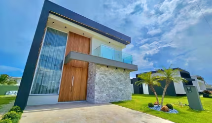Casa em condomínio fechado com 4 quartos à venda na xangrila, 000, Centro, Capão da Canoa, 220 m2 por R$ 2.480.000