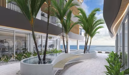 Cobertura com quatro suites e vista mar em Canto Grande/Mariscal Bombinhas SC