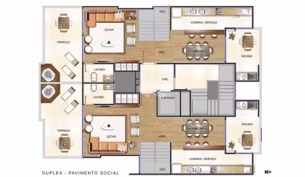 Apartamento em Sanvitto