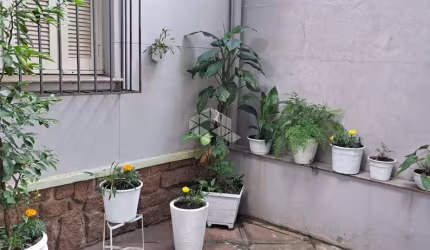 Apartamento 2 quartos térreo, meia quadra da Av. Cristóvão Colombo